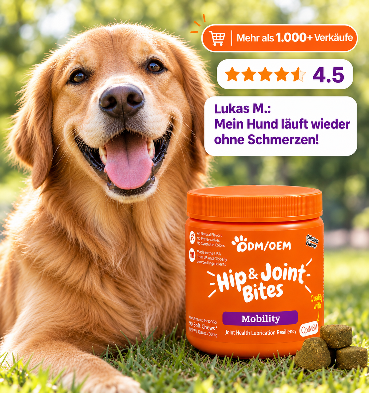 VitalPaws Hip & Joint Bites